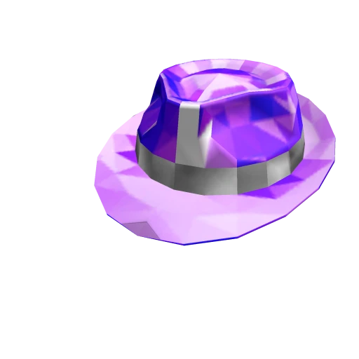 Purple Sparkle Time Fedora