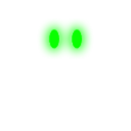 Green Glowing Eyes