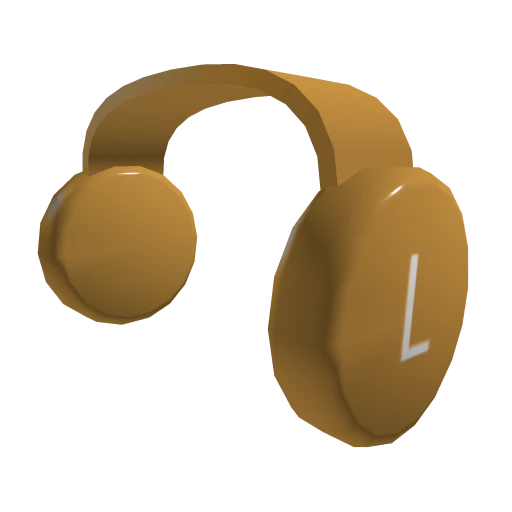 Gold Clockwork Headphones